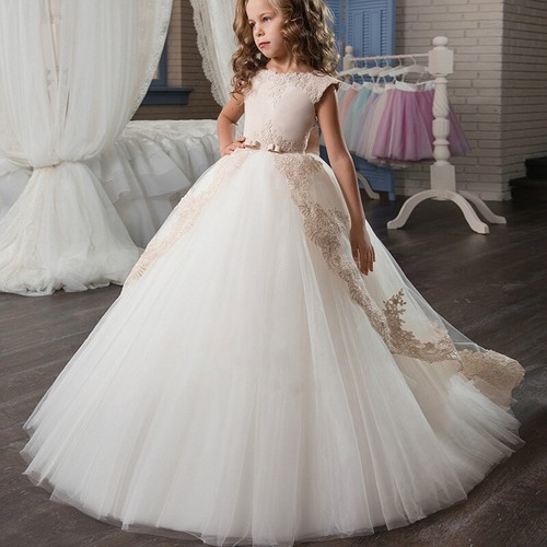 Vestito bambina fiori
