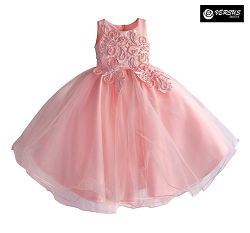 Vestito bambina abito rosa - bambina,
